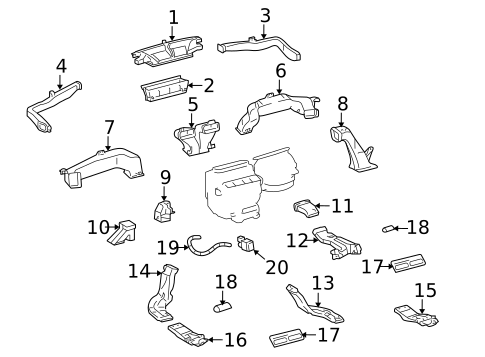 Ducts for 2019 Lexus GS F #5