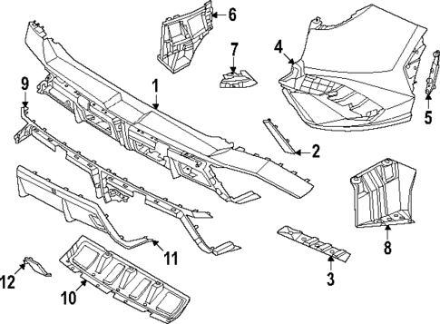 Bumper & Components - Rear for 2025 Hyundai Tucson #2