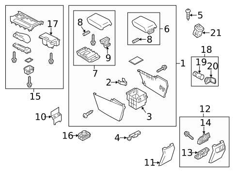 Parking Brake for 2017 Mazda 6 #0