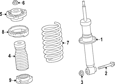 Struts & Components for 2025 BMW X3 #3