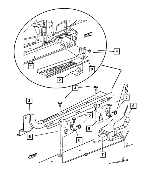 Aperture Panel and Pillar Supports for 2008 Dodge Viper #1