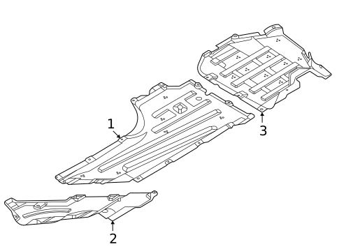 Under Cover & Splash Shields for 2025 BMW M4 #0