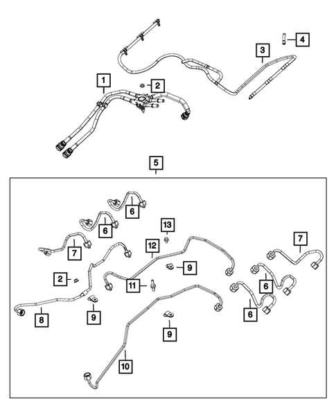Fuel Lines for 2014 Ram 1500 #1