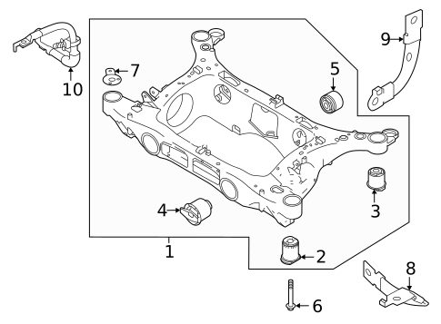 Suspension Mounting for 2025 Volvo EC40 #6