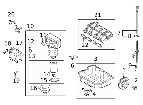 Intake for 2023 Hyundai Santa Fe #0