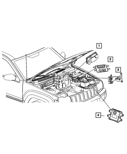 Modules for 2006 Jeep Grand Cherokee #2