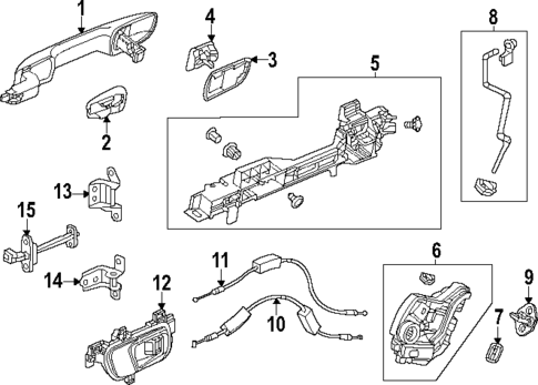 Front Door for 2023 Honda Accord #1