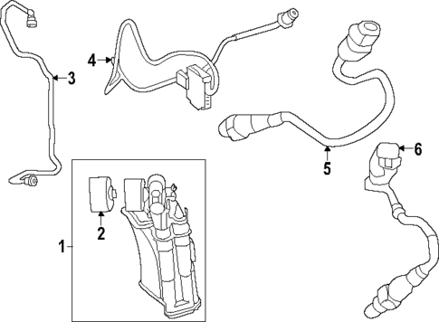 Emission Components for 2024 Mercedes-Benz SL 43 AMG® #2