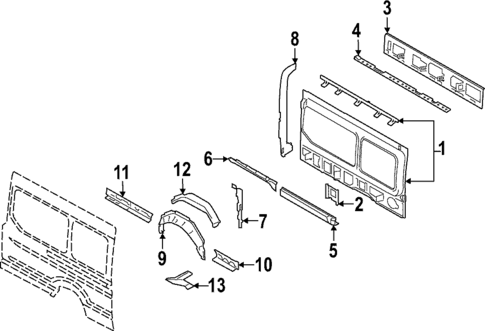 Inner Structure for 2025 Ford E-Transit #4