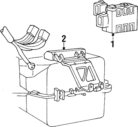 Electrical Components for 2001 Mercury Grand Marquis #1