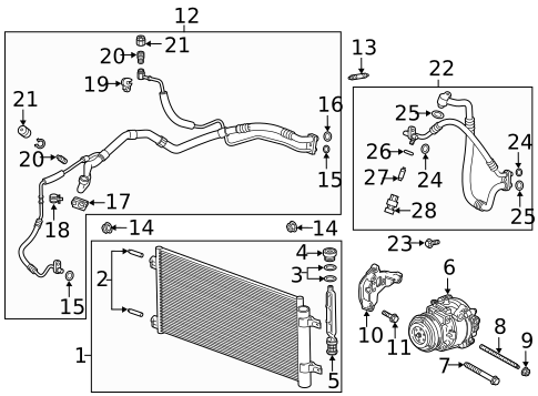 Hardware, Fasteners & Fittings for 2016 Chevrolet Silverado 1500 #48