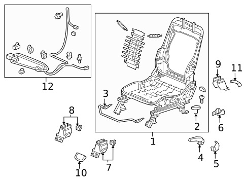 Tracks & Components for 2021 Honda Pilot #1