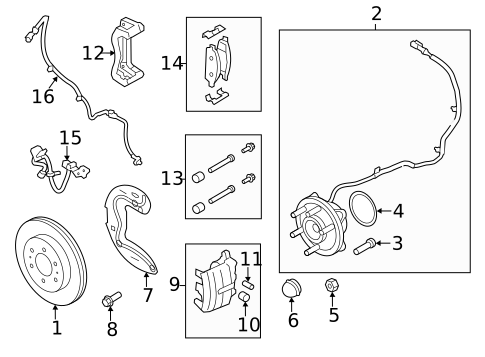 Hardware, Fasteners & Fittings for 2010 Ford F-150 #0