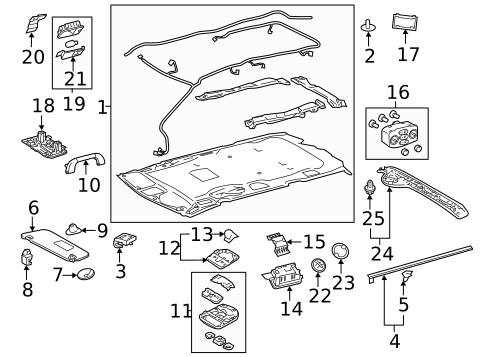 Auxiliary Heater & AC for 2018 Toyota Sienna #1