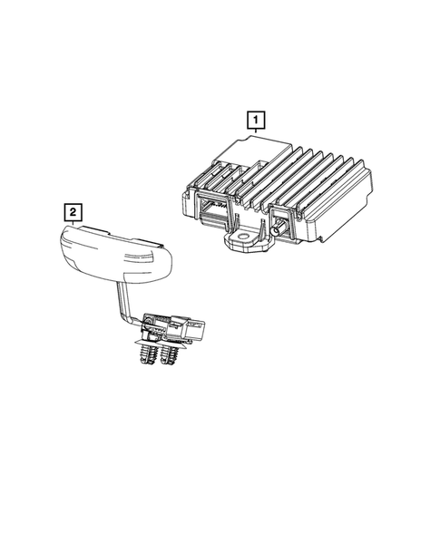 Keys, Modules and Engine Controllers for 2023 Jeep Grand Cherokee L #24