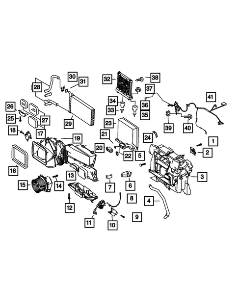 Air Conditioner and Heater Units for 2007 Dodge Sprinter 3500 #0