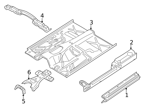 Rocker for 2003 Nissan Frontier #0