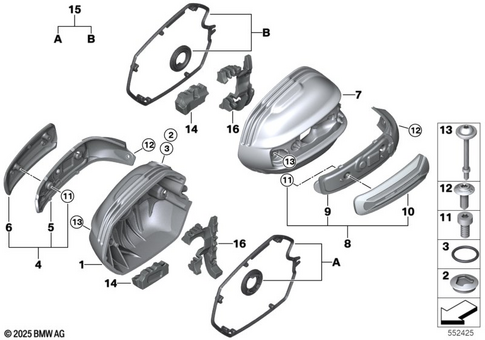 Cylinder Head with Cover for 2025 BMW-Motorrad R 12 G/S #0