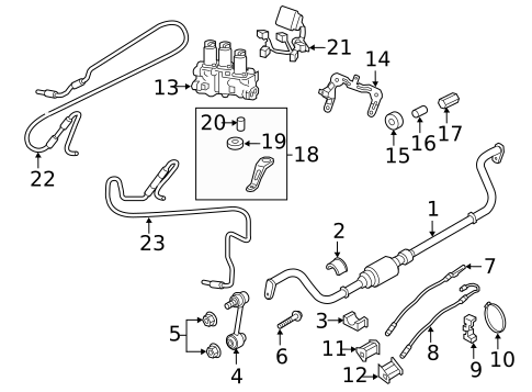 Stabilizer Bar & Components for 2012 Porsche Panamera #0