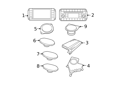 Sound System for 2010 Dodge Grand Caravan #0