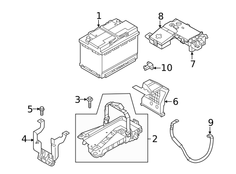 Battery for 2025 Volvo EC40 #25