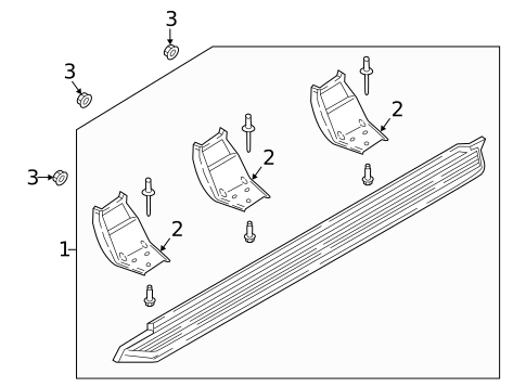 Running Board for 2018 Lincoln Navigator #1