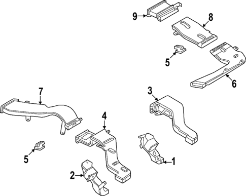 Ducts for 2022 Land Rover Range Rover #5