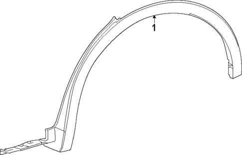 Exterior Trim - Quarter Panel for 2025 Toyota Crown #0
