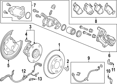 Anti-Lock Brakes for 2023 Honda HR-V #3