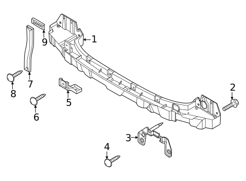Bumper & Components - Rear for 2023 Kia Sportage #1