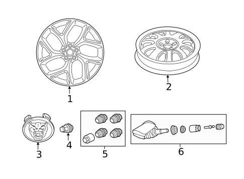 Wheels for 2020 Jaguar XE #2