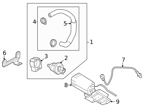 Emission Components for 2007 Kia Sportage #0