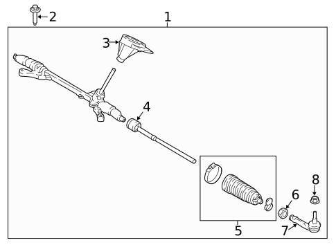 Steering Gear & Linkage for 2020 Ford EcoSport #0