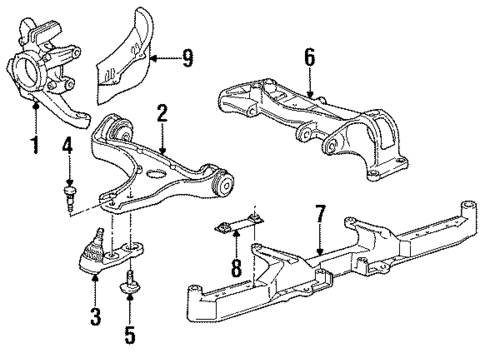 Suspension Components for 1996 Porsche 911 #0