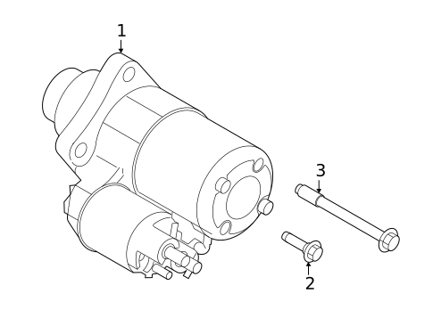 Starter for 2019 Nissan Altima #1