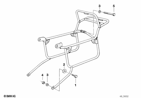 Luggage System for 1985 BMW-Motorrad R 100 RT #4