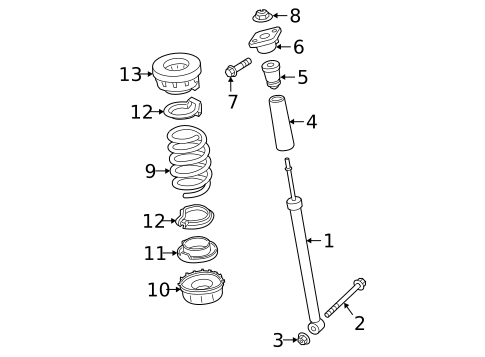Shocks & Components for 2020 Porsche Panamera #0