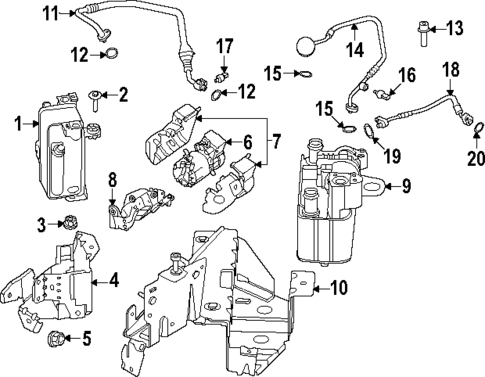 Condenser, Compressor & Lines for 2023 BMW i7 #0