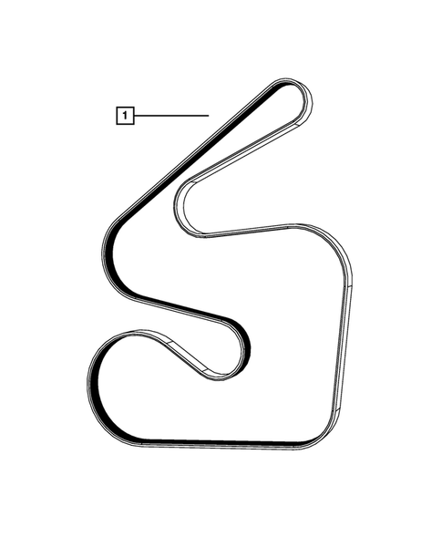 Drive Belts for 2009 Dodge Durango #0