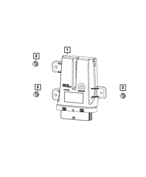 Keys, Modules and Engine Controllers for 2026 Ram 3500 #4