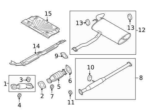 Gaskets & Sealing Systems for 2012 Kia Sportage #0