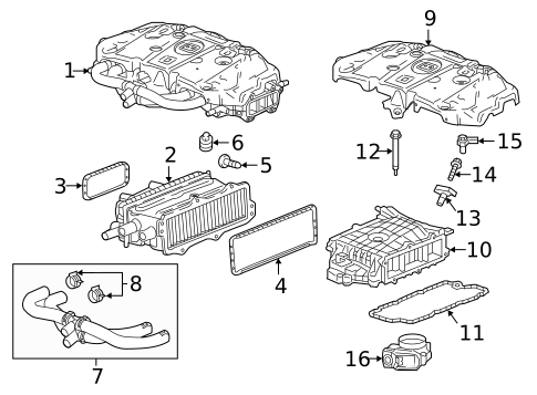 Intercooler for 2025 Cadillac CT5 #2