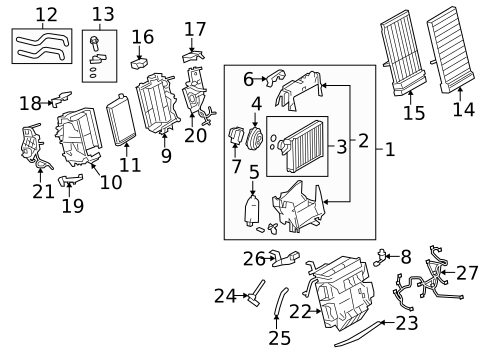 Condenser, Compressor & Lines for 2016 Audi Q5 #1