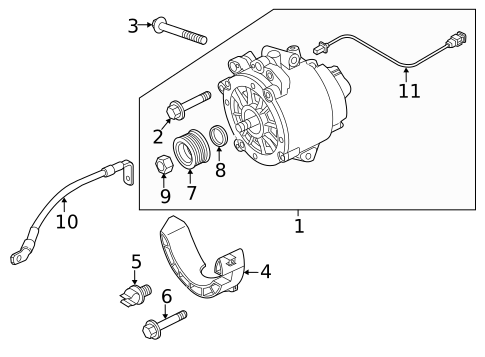 Pump & Hoses for 2018 Porsche Cayenne #2