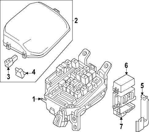 Fuse & Relay for 2023 Mazda CX-50 #0