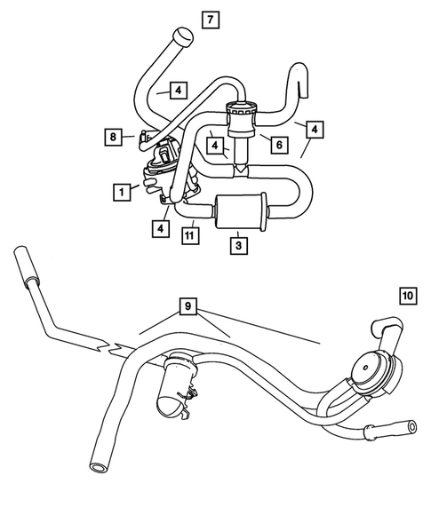 Emission Harness for 2002 Jeep Grand Cherokee #0