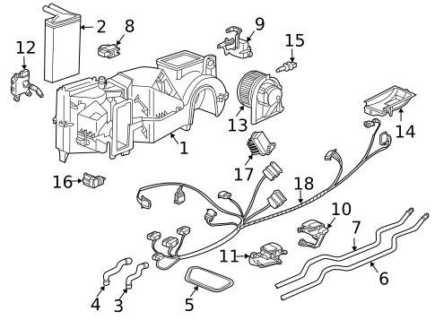 Automatic Temperature Controls for 1998 Porsche Boxster #0