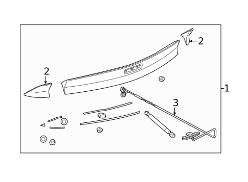 Spoiler for 2014 Chevrolet Camaro #0
