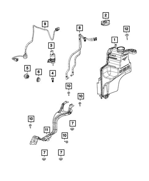 Wiper and Washer System for 2024 Jeep Wrangler #3