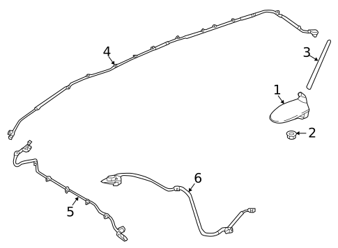 Antenna & Radio for 2024 Nissan Sentra #7
